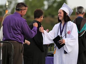 high school graduates and families