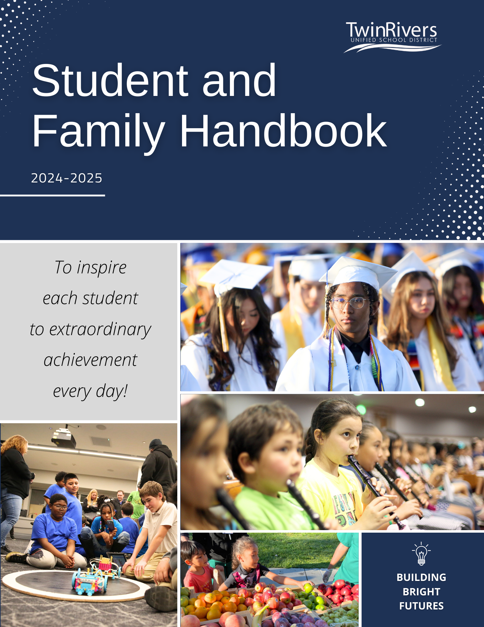 2024-25 Student and Family Handbook Cover English1